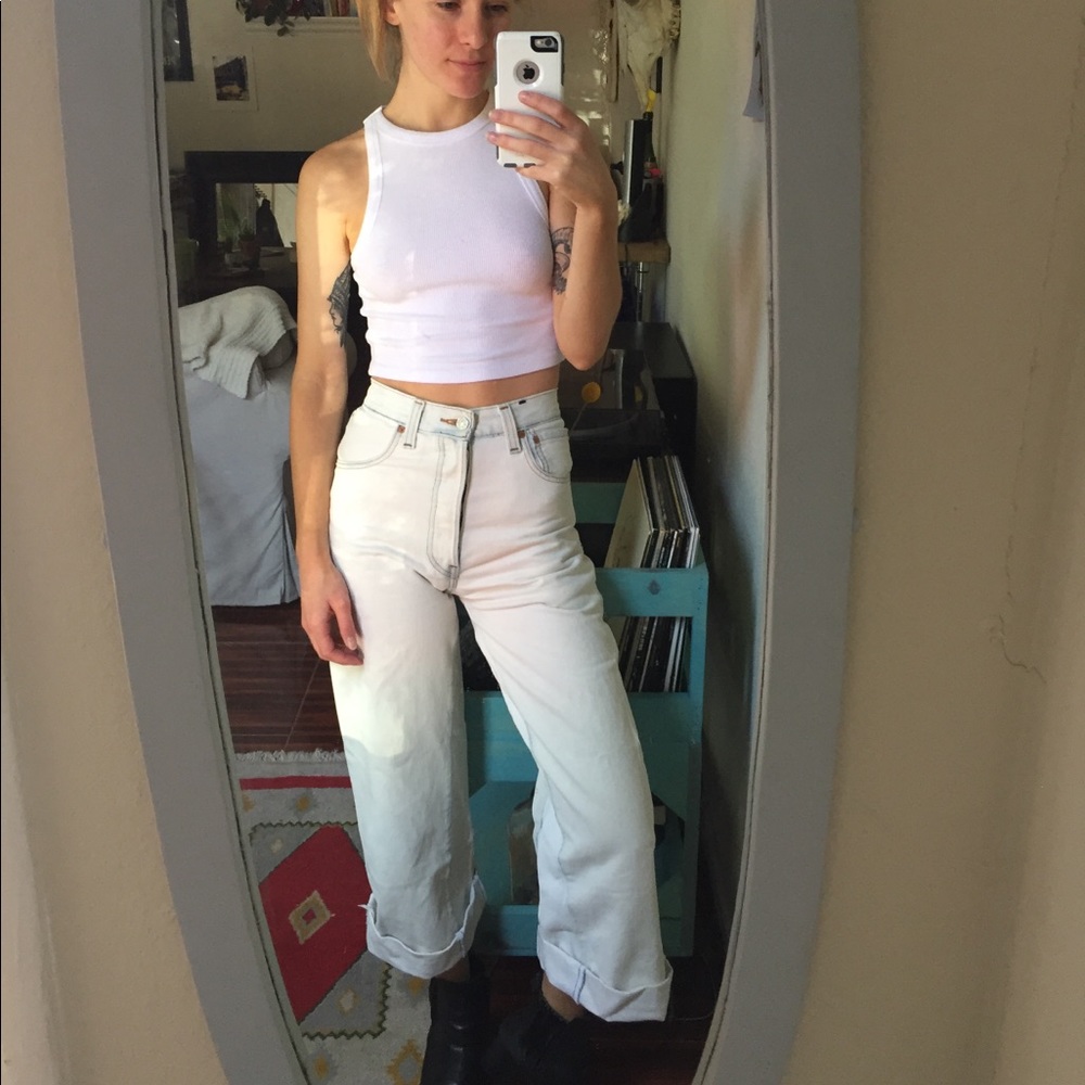 RE/DONE WIDE-LEG (LEANDRA) JEANS